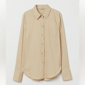 HM Cotton-blend Shirt Size M